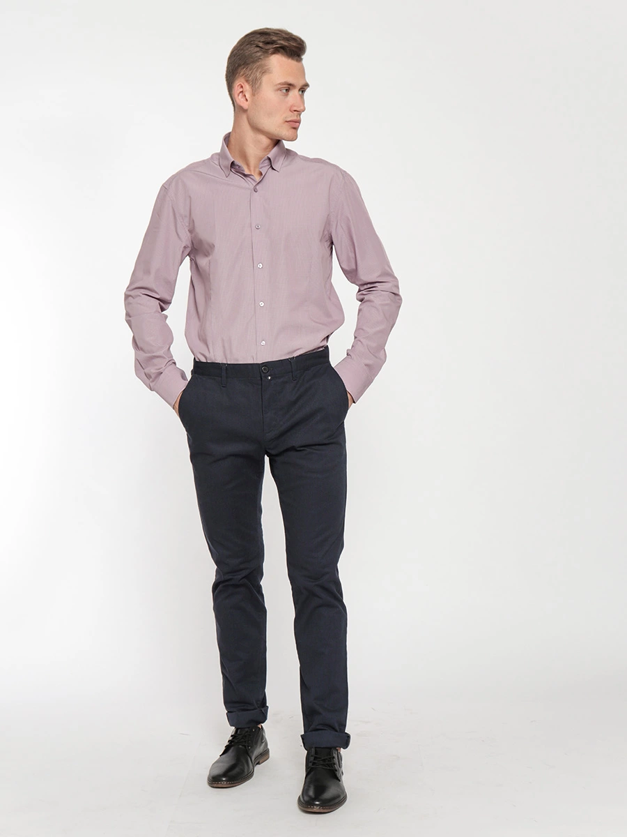 Полуприлегающая рубашка Slim fit